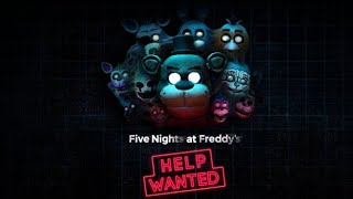 FNAF Help Wanted VR (PSVR)  SURVIVING NIGHTS PS4 PRO