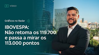 Gráficos no Radar l IBOVESPA: Não retoma os 119.700 e passa a mirar os 113.000 pontos - 10/01/2025