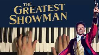 HOW TO PLAY - The Greatest Show (Piano Tutorial Lesson)