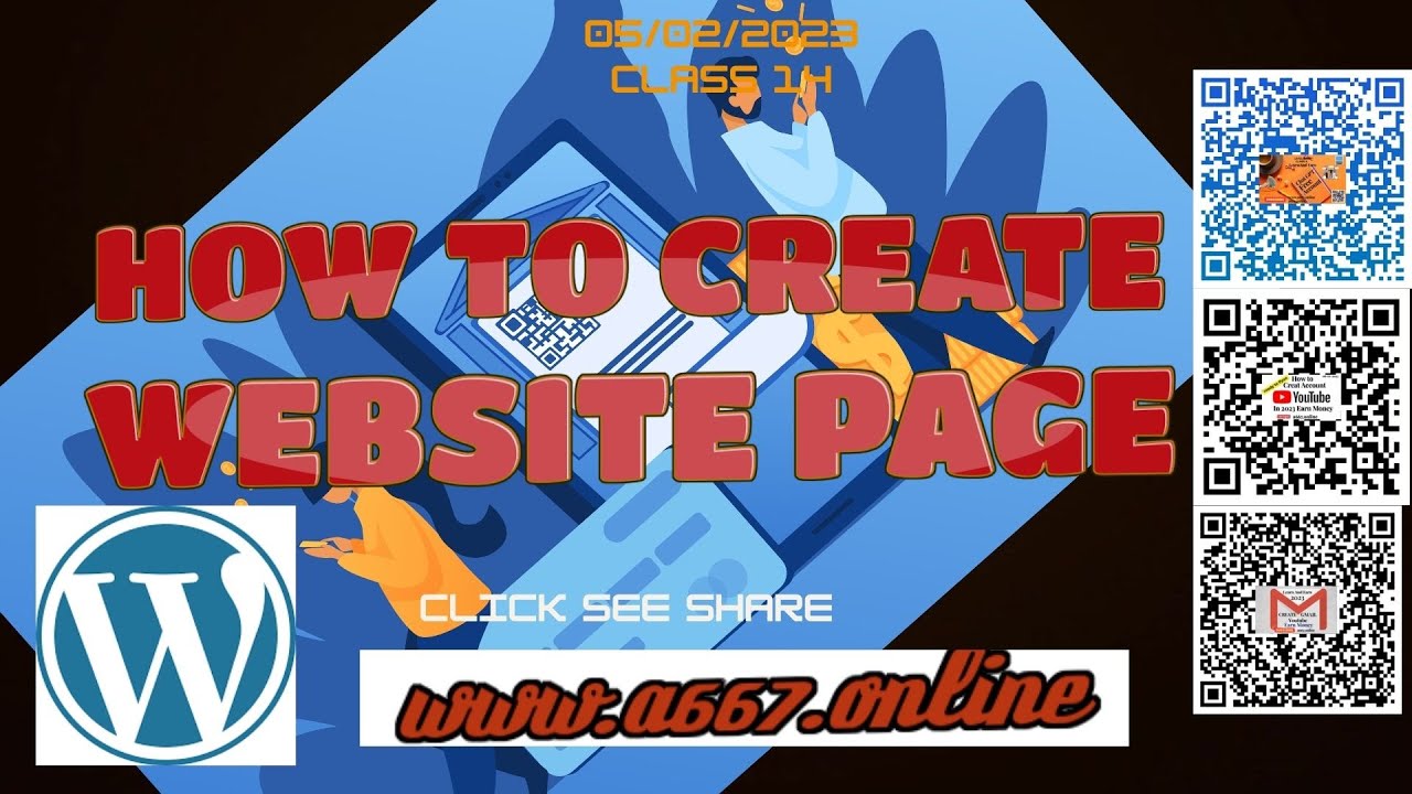 How To Create Website Page For Wordpress, Create Wordpress Page For ...