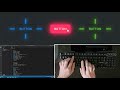 ASMR Programming - Button Hover Effect Using CSS - No Talking
