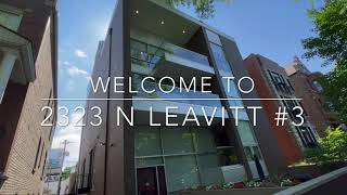 2323 N Leavitt #3, Chicago Bucktown penthouse condo by George and Katrina de los Reyes, GK Chicago