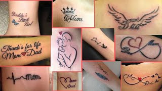 Top 20  Cool Mom Dad Tattoo Designs and Ideas for Men and Women - Fashion Wing