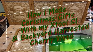 How I Made Christmas Gifts With My Xtool S1 And Backyard Harvested Cherry Wood