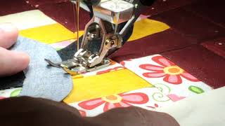 Hand Look Machine Applique