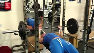 Bench Press 122.5kg x5