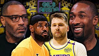 Luka Doncic's Lakers Debut SETS OFF Gil's Arena