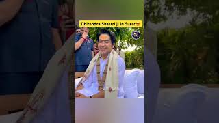 Pandit Dhirendra Shastri of Bageshwar Dham in Surat #shorts #bageshwardhamsarkar #reel