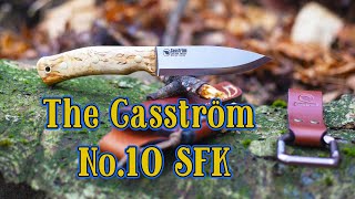 CASSTROM Swedish Bushcraft Knife n10 with cryogenic treatment - TOP!