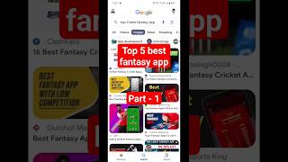 Top 5 Fantasy App For IPL 2024 | Best Fantasy App 2024 | New Fantasy App | Best Fantasy App For IPL