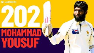 Sensational Innings! | Mohammad Yousuf Hits Exquisite 202 at Lord's | England v Pakistan 2006