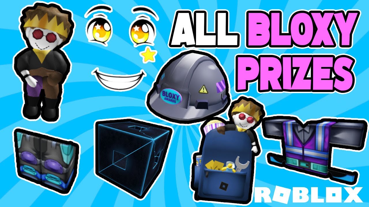 FREE ITEMS! How To Get ALL PRIZES In 8th ANNUAL BLOXY AWARDS! (Roblox ...