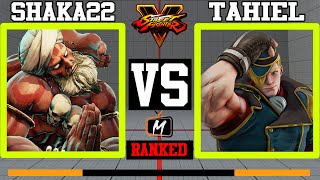 SFV CE 🥋 Shaka22 (dhalsim) VS (Ed) tahiel