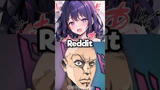 Anime vs Reddit [#shorts]