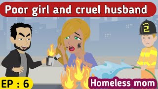 Homeless mom part 6 | English story | Learn English | Animated stories | Sunshine English