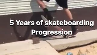 5 Year Skateboarding Progression