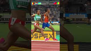 Dramatic 10,000m finish 😳 #shorts #athletics #ethiopia