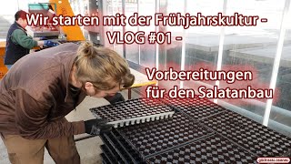 Vlog #01 - Vorbereitungen für den Salatanbau