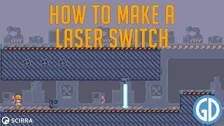 How to make a laser switch - Construct 2 Tutorial