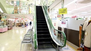 【三菱製】平和堂和迩店　昇りエスカレーター