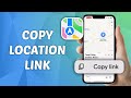 How to Copy Link to A Location on Apple Maps