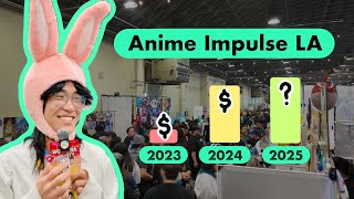 One year later, I returned to Anime Impulse LA with expectations... | AILA 2025 Sticker Zoo Vlog