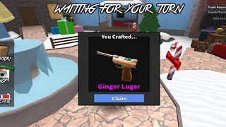 details about mm2 godly red luger roblox murder mystery 2