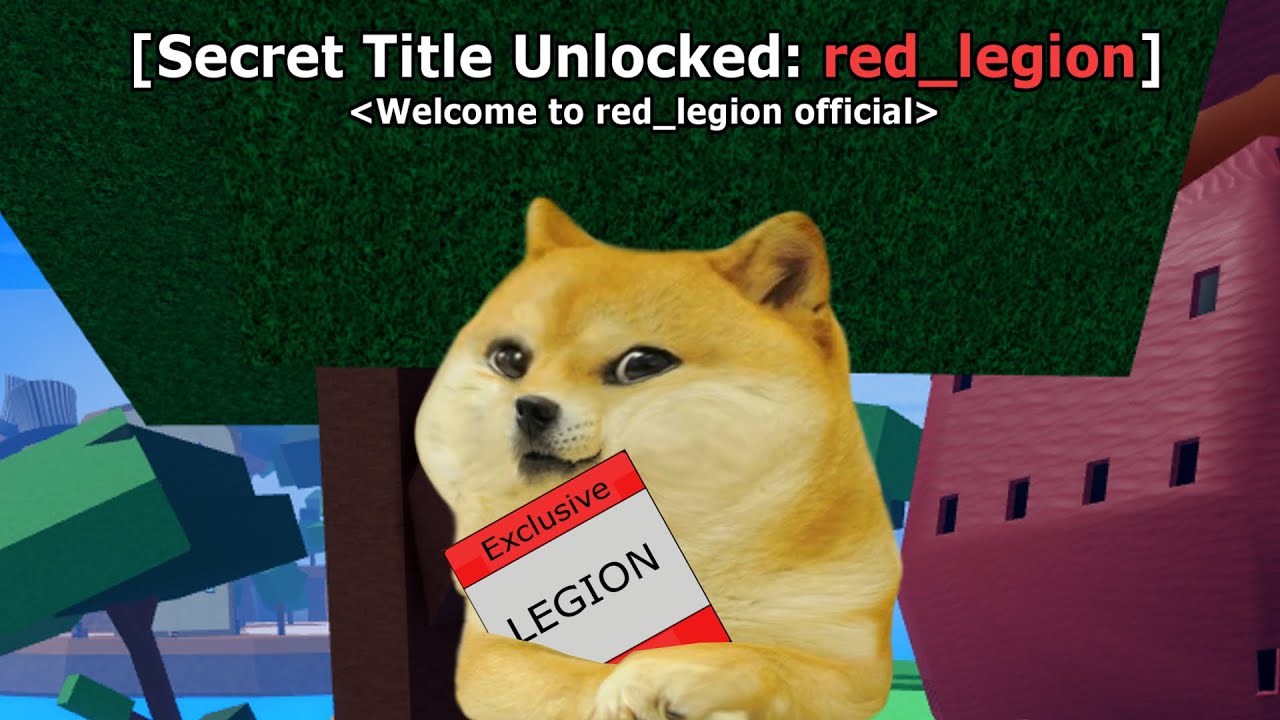 Getting The Exclusive & Rarest Title (Red_Legion) In Blox Fruits - YouTube