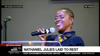 Nathaniel Julies laid to rest