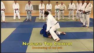 TOP CONTROL JUDO Newaza Routine by Sensei Mark Nugent