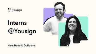 Meet our interns: Huda and Guillaume