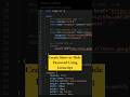 Create Show/Hide Password Using JavaScript