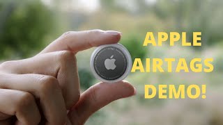 Apple AirTags  Demo!