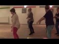 BACHATA CONMIGO Line Dance @ Wil Bos's Class in Eindhoven Netherlands May 2014