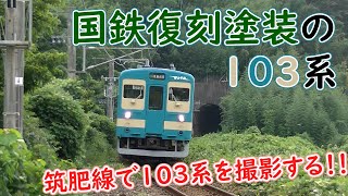 筑肥線で103系を撮影する！！