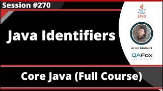 Java - Part 270 - Java Identifiers