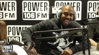 Kanye West performs 'Otis' LIVE in-studio at POWER 106