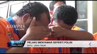 Berlagak Seperti Polisi, Kawanan Begal di Tangkap