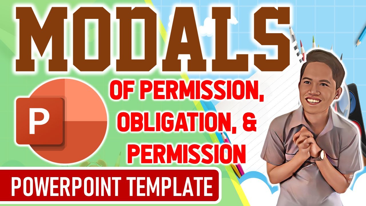 MODALS OF PERMISSION, OBLIGATION, AND PROHIBITION POWERPOINT TEMPLATE ...