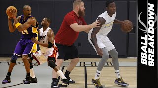Kobe Bryant | Secrets To His Post Up Game - Basketball Skills Training