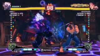 omh I (Oni) vs shinjomativ (Ryu) SSF4 AE