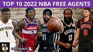 Top 10 2022 NBA Free Agents Ft. James Harden, Kyrie Irving, Zach Lavine & Bradley Beal | NBA Rumors