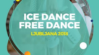 Nguyen Avonley / Kolesnik Vadym (USA) | Ice Dance Free Dance | Ljubljana 2018