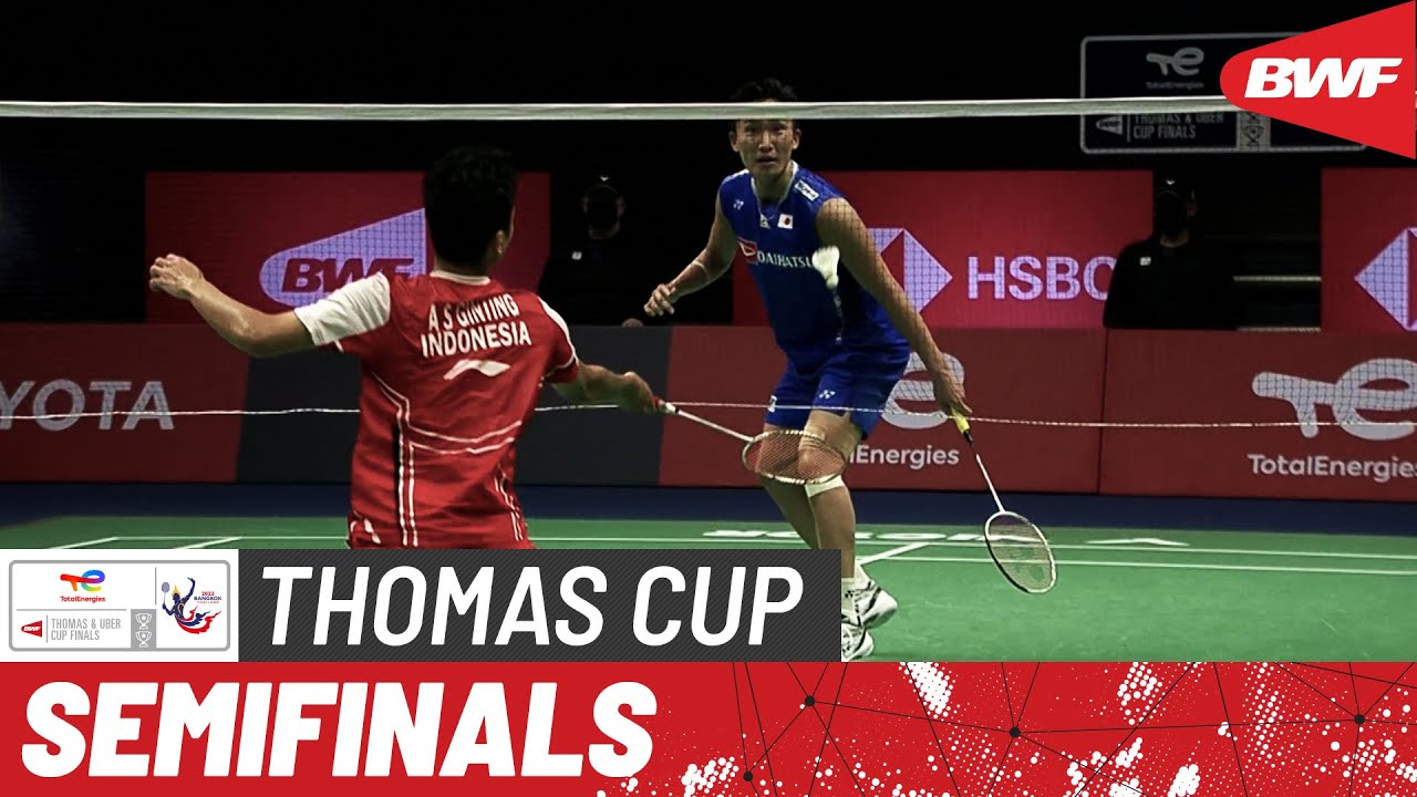 BWF Thomas Cup Finals 2022 | Indonesia vs. Japan | Semifinals