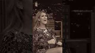 Celine Dion makes fun of Ariana Grande 's impression of her #shorts #celinedion #arianagrande