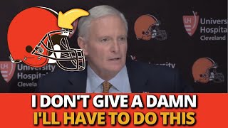 BROWNS OWNER LOST HIS PATIENCE AND DECIDED WHAT NOBODY EXPECTED ABOUT STEFANSKI, BERRY! BROWNS NEWS