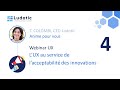 Webinar UX #4 - L'UX au service de l'acceptabilité des innovations