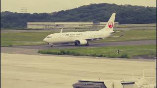 JAL　日本航空　ボーイング737-800（JA322J）　　【岡山桃太郎空港】