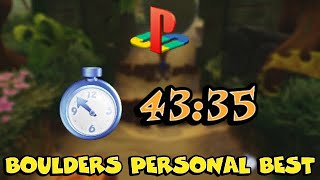 (PS4) Boulders 43:35 (PB) Crash Bandicoot NST