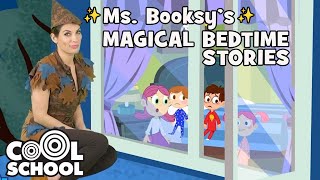 Ms. Booksy's MAGICAL BEDTIME STORIES for Kids: Peter Pan, The Princess and the Frog, and More!